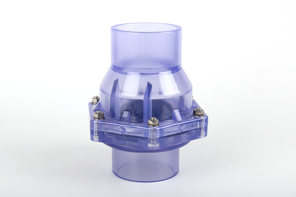 九真镇透明翻板式止回阀